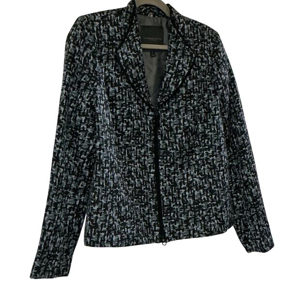 Classiques Entier Atelier Textured Cotton Silk Blazer Jacket Medium - Picture 2 of 11